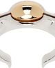 Bottega Veneta Bottega Veneta Silver & Gold Open Band Ring - 1