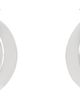 Bottega Veneta Bottega Veneta Silver Twist Hoop Earrings - 1