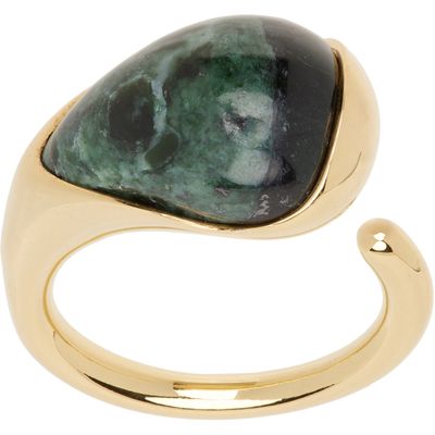 Bottega Veneta Bottega Veneta Small Drop Marble Ring
