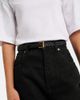 Bottega Veneta Bottega Veneta Solo Intreccio leather belt - 2