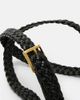Bottega Veneta Bottega Veneta Solo Intreccio leather belt - 3