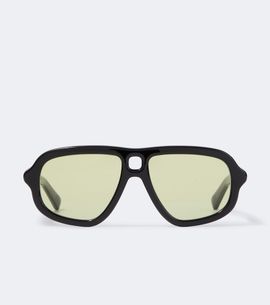 Bottega Veneta Bottega Veneta Sophia Ribbon aviator sunglasses