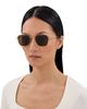 Bottega Veneta Bottega Veneta Square Sunglasses, 55mm - 2