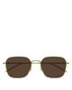 Bottega Veneta Bottega Veneta Square Sunglasses, 55mm - 3