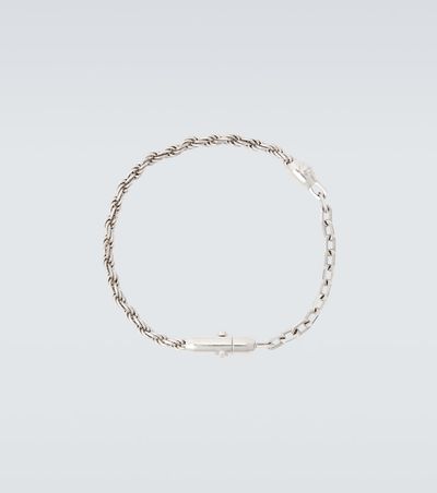 Bottega Veneta Bottega Veneta Sterling silver chain bracelet