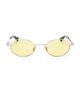 Bottega Veneta Bottega Veneta Stretch Metal Oval Sunglasses - 1