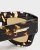 Bottega Veneta Bottega Veneta Thin Square Sunglasses Havana-Havana-Brown One - 5