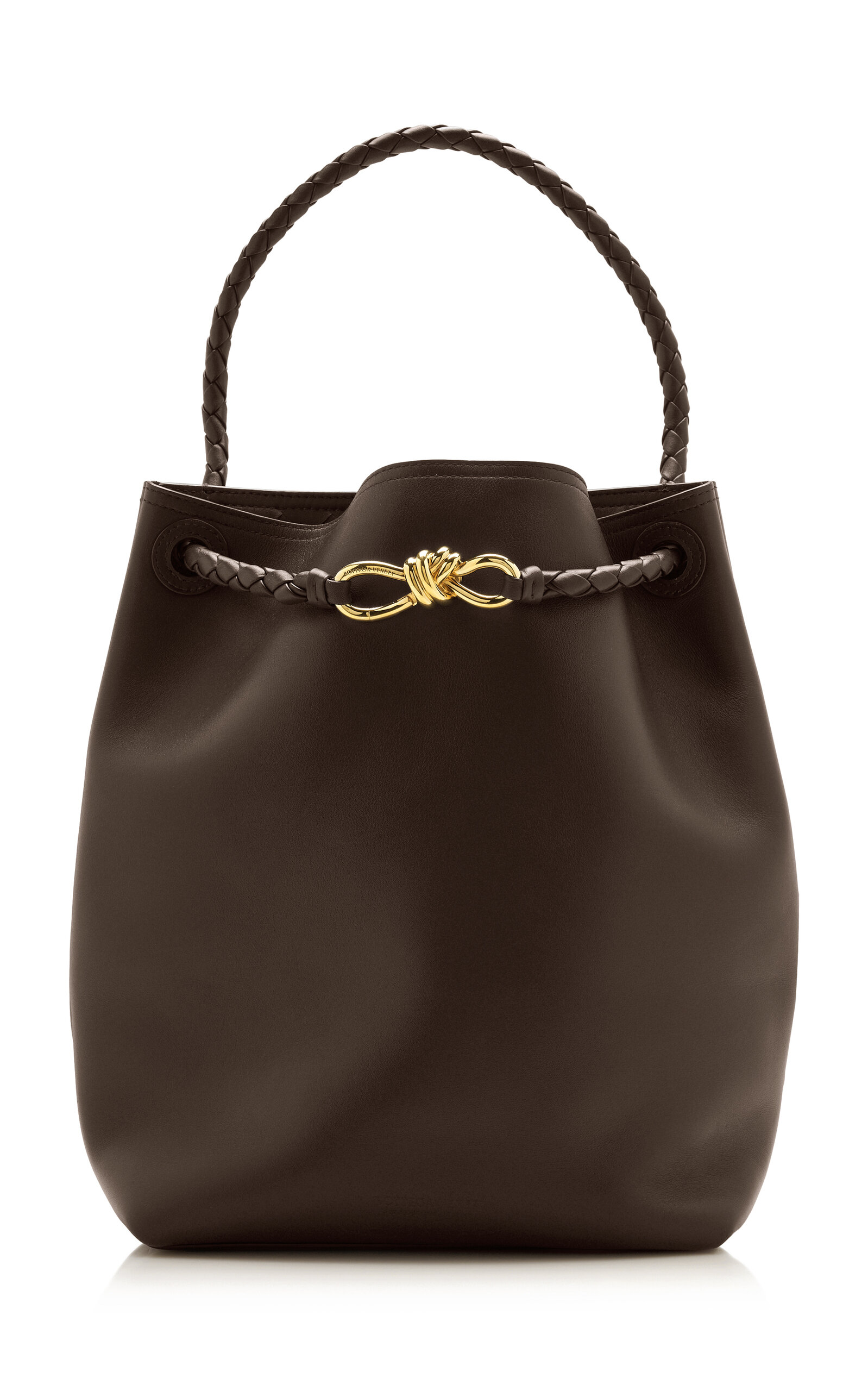 Bottega Veneta Bottega Veneta Vertical Andiamo Leather Bag Brown OS