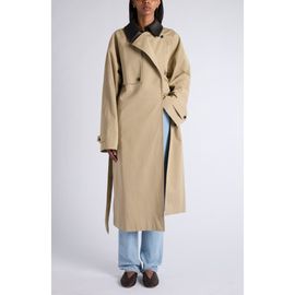 Bottega Veneta Bottega Veneta Water Repellent Cotton Trench Coat