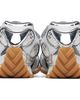 Bottega Veneta Bottega Veneta White & Silver Orbit Sneakers - 2