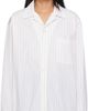 Bottega Veneta Bottega Veneta White Pinstripe Shirt - 1