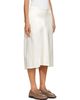 Bottega Veneta Bottega Veneta White Shiny Cupro Midi Skirt - 2