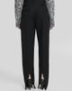 Bottega Veneta Bottega Veneta Women's Grain De Poudre Straight Trousers - 3