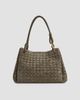 Bottega Veneta Bottega Veneta Women's Large Parachute Intrecciato Suede Shoulder Bag - 1