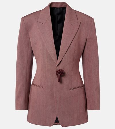 Bottega Veneta Bottega Veneta Wool and linen-blend blazer