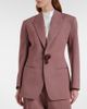 Bottega Veneta Bottega Veneta Wool and linen-blend blazer - 3