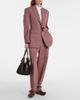 Bottega Veneta Bottega Veneta Wool and linen-blend tapered pants - 2