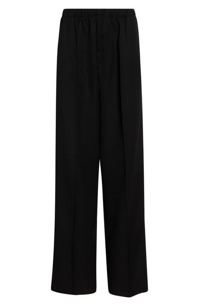 Bottega Veneta Bottega Veneta Wool Grain de Poudre Wide Leg Pants