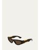 Bottega Veneta BV1407S 53MM Cat-Eye Sunglasses - 1