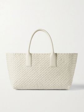 BOTTEGA VENETA Cabat small Intrecciato leather tote