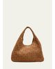 Bottega Veneta Campana Large Suede Top-Handle Bag - 1
