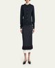 Bottega Veneta Colorblock Layered Fringe Midi Skirt - 2