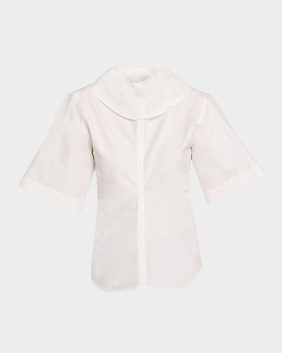 Bottega Veneta Compact Cotton Toile Shirt