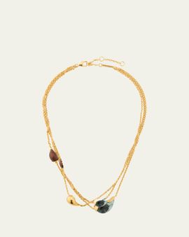 Bottega Veneta Drop Marble Necklace