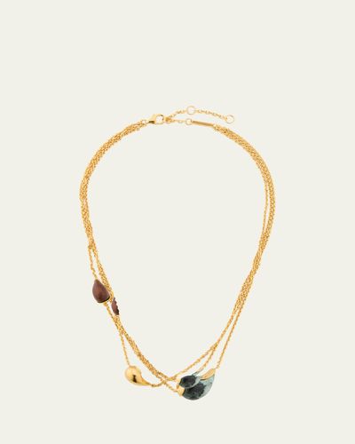 Bottega Veneta Drop Marble Necklace