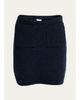 Bottega Veneta Front-Pockets Boucle Mini Skirt - 1