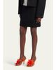 Bottega Veneta Front-Pockets Mini Pencil Skirt - 3
