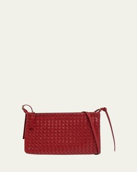 Bottega Veneta Gemellini Leather Crossbody Bag