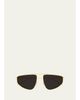 Bottega Veneta Geometric Aviator Sunglasses - 1