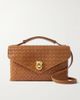 BOTTEGA VENETA Knot Lock medium Intrecciato leather top-handle bag - 1