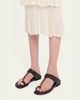 Bottega Veneta Livia Lagoon Nappa Leather Flat Toe-Ring Sandals - 2