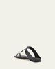 Bottega Veneta Livia Lagoon Nappa Leather Flat Toe-Ring Sandals - 4