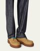 Bottega Veneta Men's Haddock Nubuck Leather Ankle Boots - 2