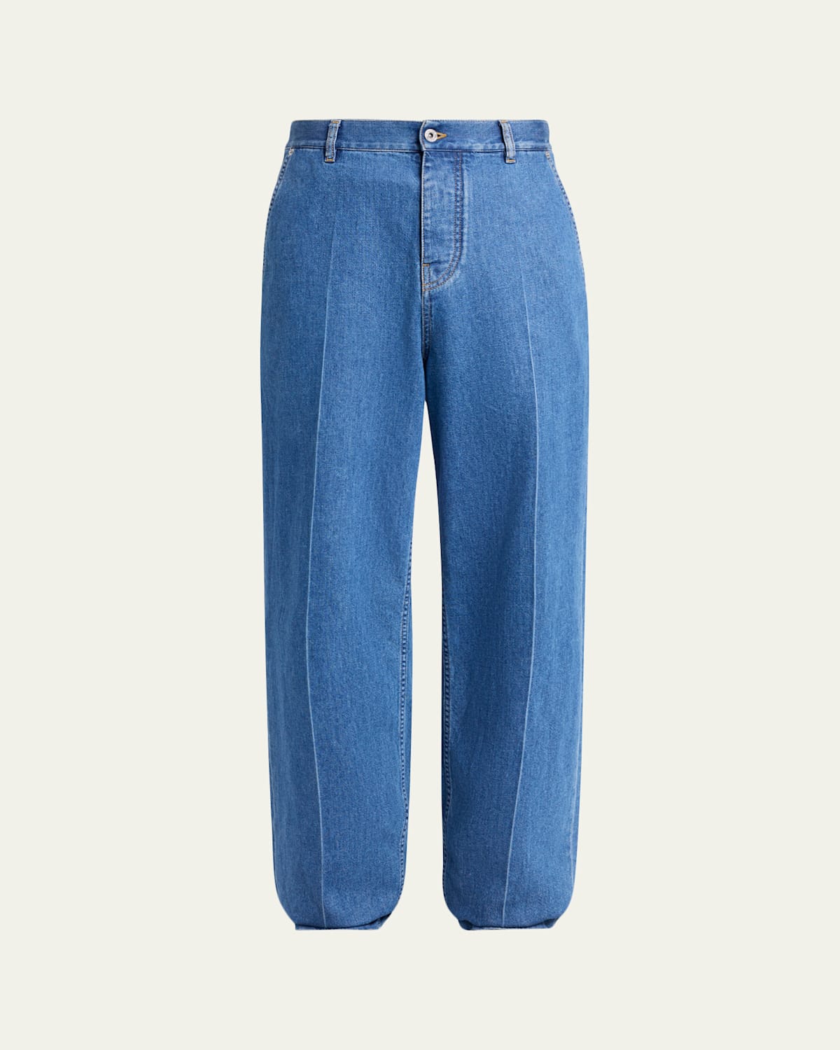 Bottega Veneta - Men's Curved Jeans with Center Seam