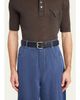 Bottega Veneta Men's Intrecciato Leather Belt - 2