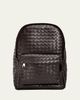 Bottega Veneta Men's Medium Intrecciato Leather Backpack - 1