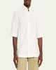 Bottega Veneta Men's Poplin Intrecciato Short-Sleeve Shirt - 4