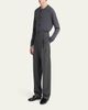 Bottega Veneta Men's Roma Shiny Leather Knot Mules - 2