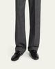 Bottega Veneta Men's Roma Shiny Leather Knot Mules - 3