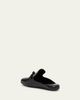 Bottega Veneta Men's Roma Shiny Leather Knot Mules - 5