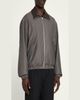 Bottega Veneta Men's Shadow Stripe Intrecciato Leather-Collar Jacket - 4