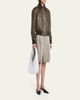 Bottega Veneta Ovetto Oval Leather Shoulder Bag - 5