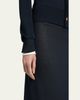 Bottega Veneta Silk Double Knit Crewneck Cardigan - 5