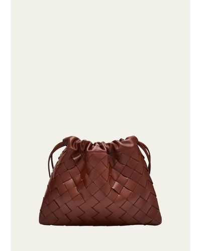 Bottega Veneta Small Leather Pouch Crossbody Bag