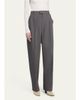 Bottega Veneta Tapered Wool Stretch Tricotine Trousers - 4