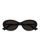 Bottega Veneta Women's 55MM Oval Sunglasses - 4